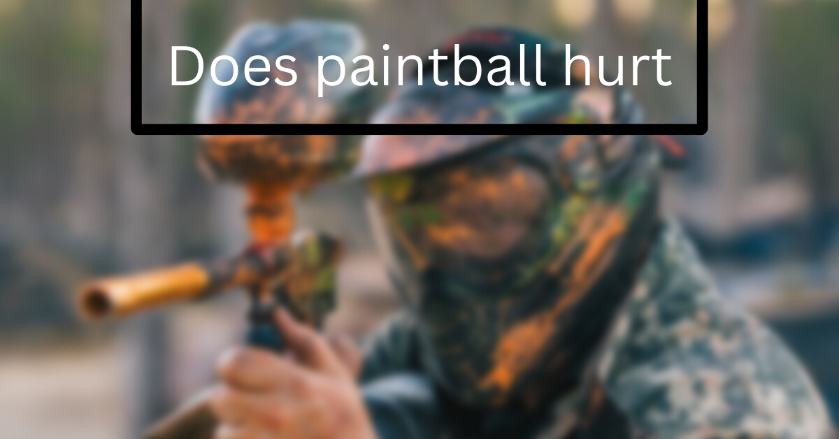 Does paintball hurt?
