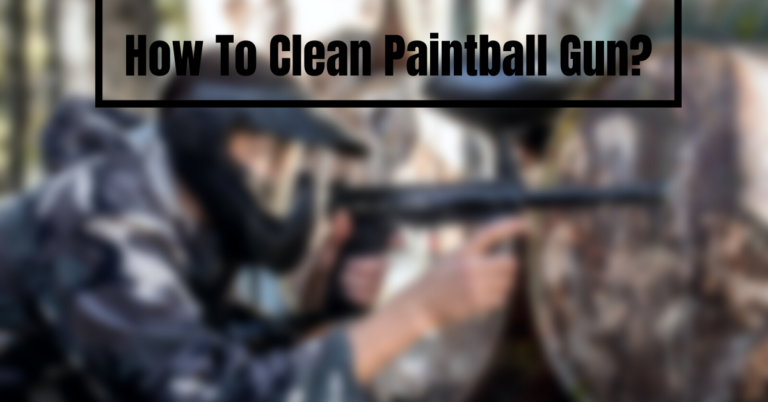 Clean Paintball Gun