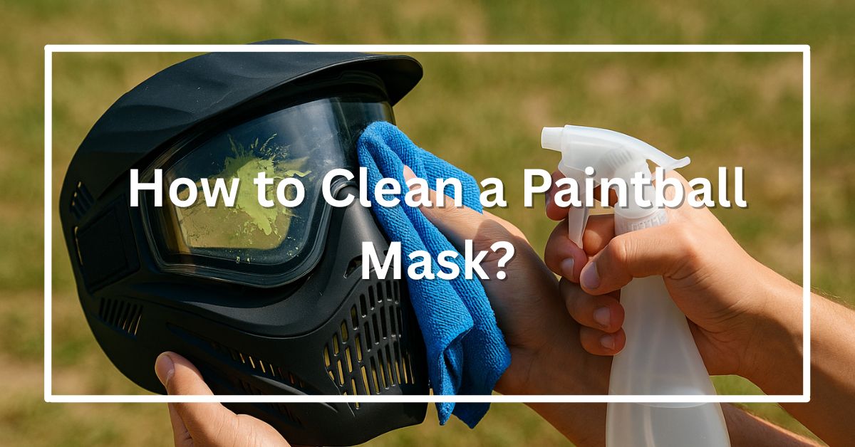 How to Clean a Paintball Mask? (Step-by-Step Guide)